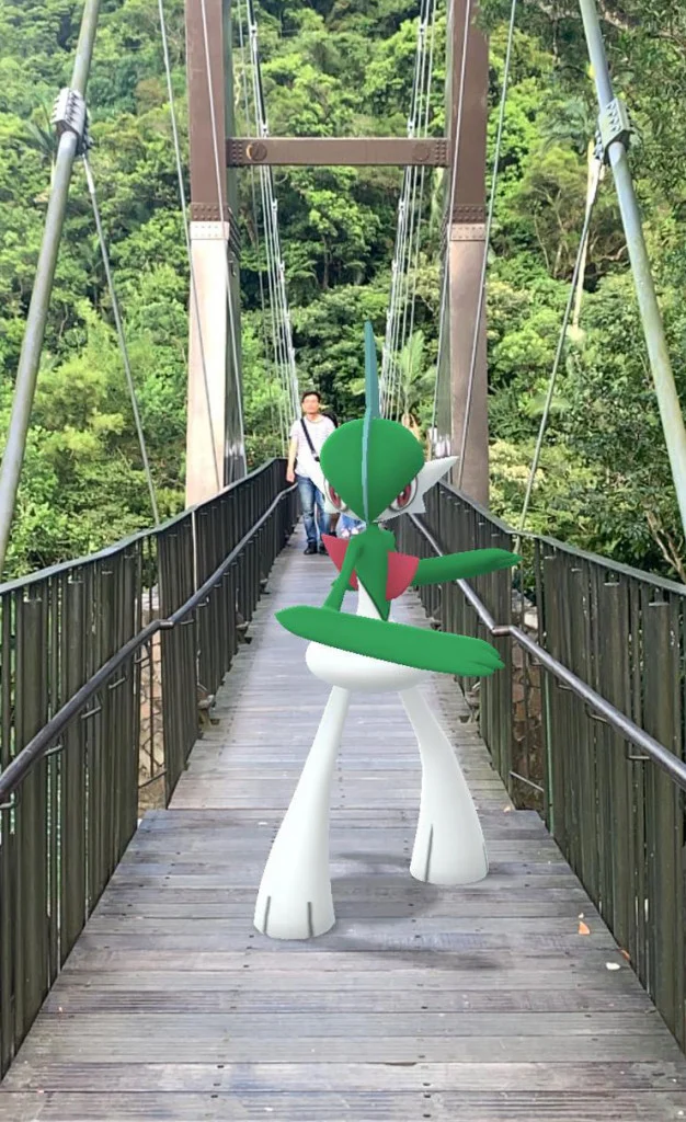 擋路