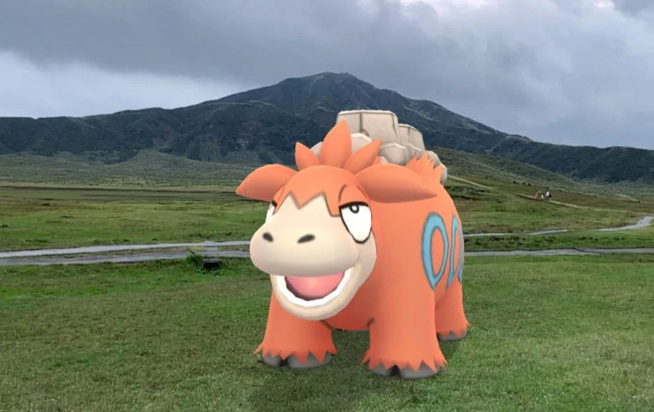 阿蘇火山下