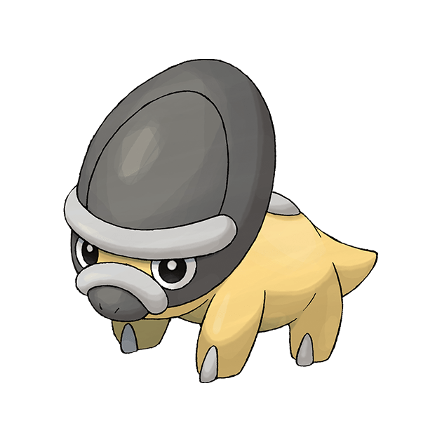 Shieldon, Pokédex(Pokémon GO)