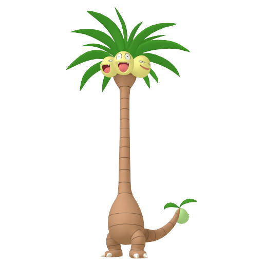 Exeggutor アローラのすがた