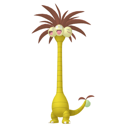 色違い Exeggutor アローラのすがた