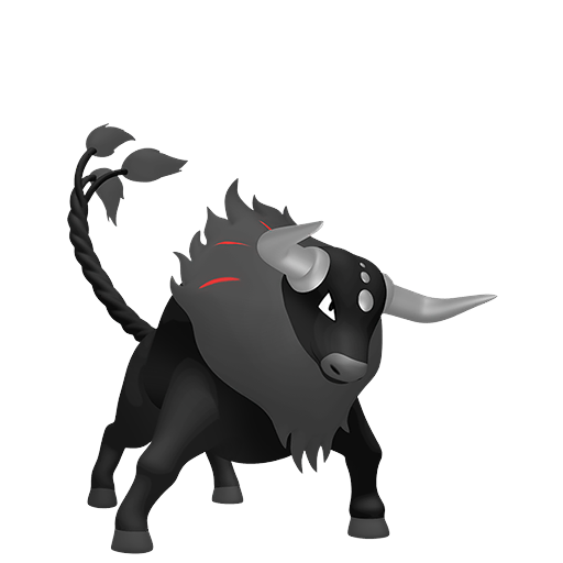 Shiny Tauros Paldean Tauros (Blaze Breed)