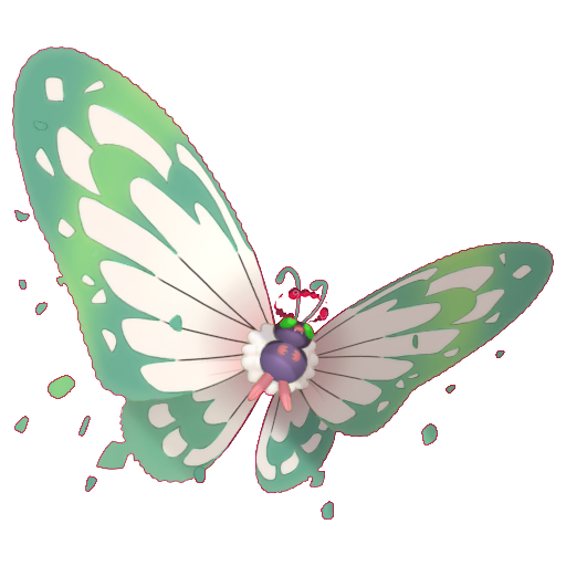 Shiny Butterfree Gigantamax Butterfree