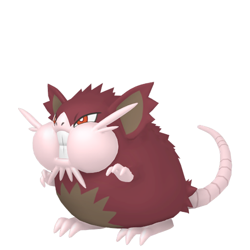 Shiny Raticate Alolan