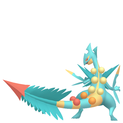 Shiny Sceptile Mega Sceptile