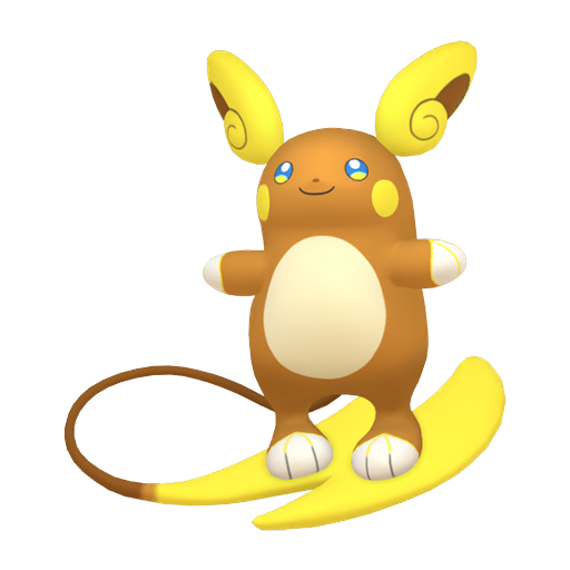 Raichu Alolan Form | Pokédex | Pokémon-Info 寶可夢資訊站