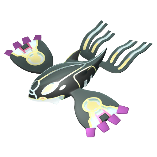 Primal Kyogre 색이 다른
