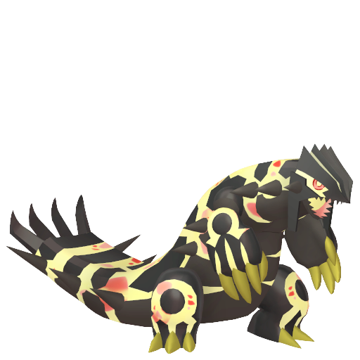 Shiny Groudon Primal Groudon
