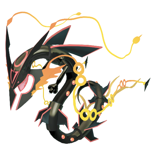 Shiny Rayquaza Mega Rayquaza