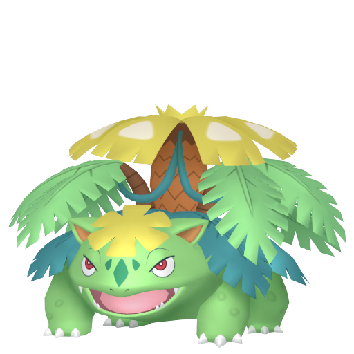 Shiny Venusaur Mega Venusaur