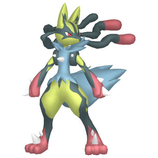 Mega Lucario Schillernd