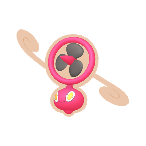 Shiny Rotom Fan