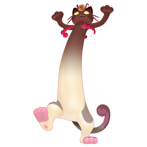 Shiny Meowth Gigantamax Meowth