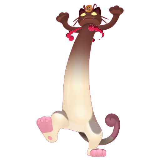 Gigantamax Meowth Chromatique