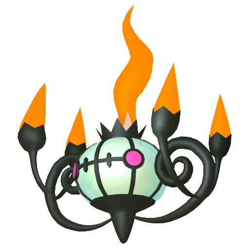 Chandelure Shiny