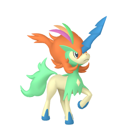 Shiny Keldeo 