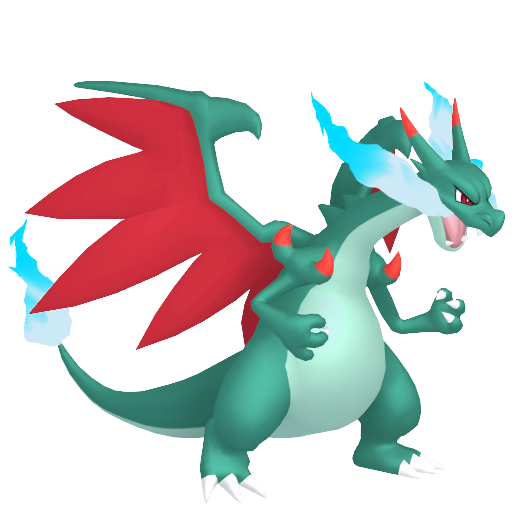 Mega Charizard X Шайни