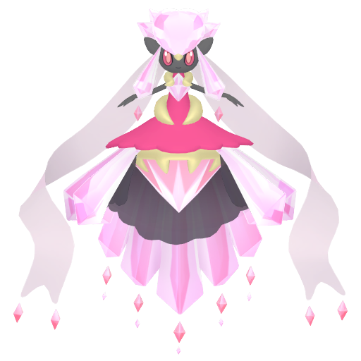 Shiny Diancie Mega Diancie