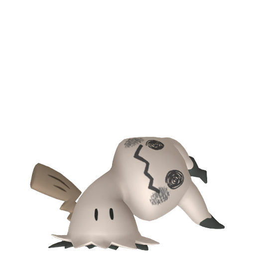 Shiny Mimikyu Busted Form