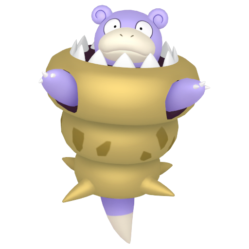 Mega Slowbro 색이 다른