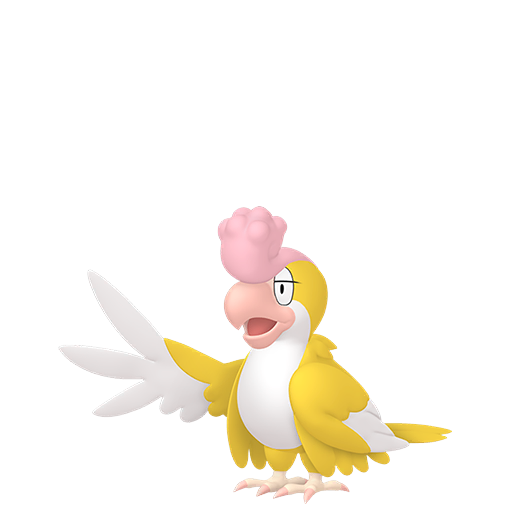 Yellow Plumage Shiny